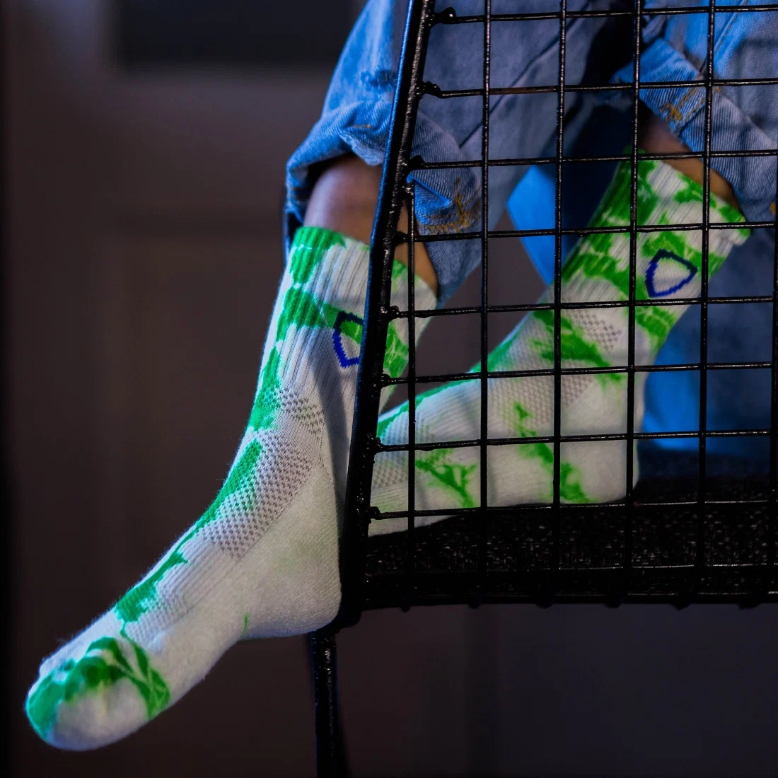 Helios Styocks Tie & Dye Ankle Length Cushion Socks - Image 4