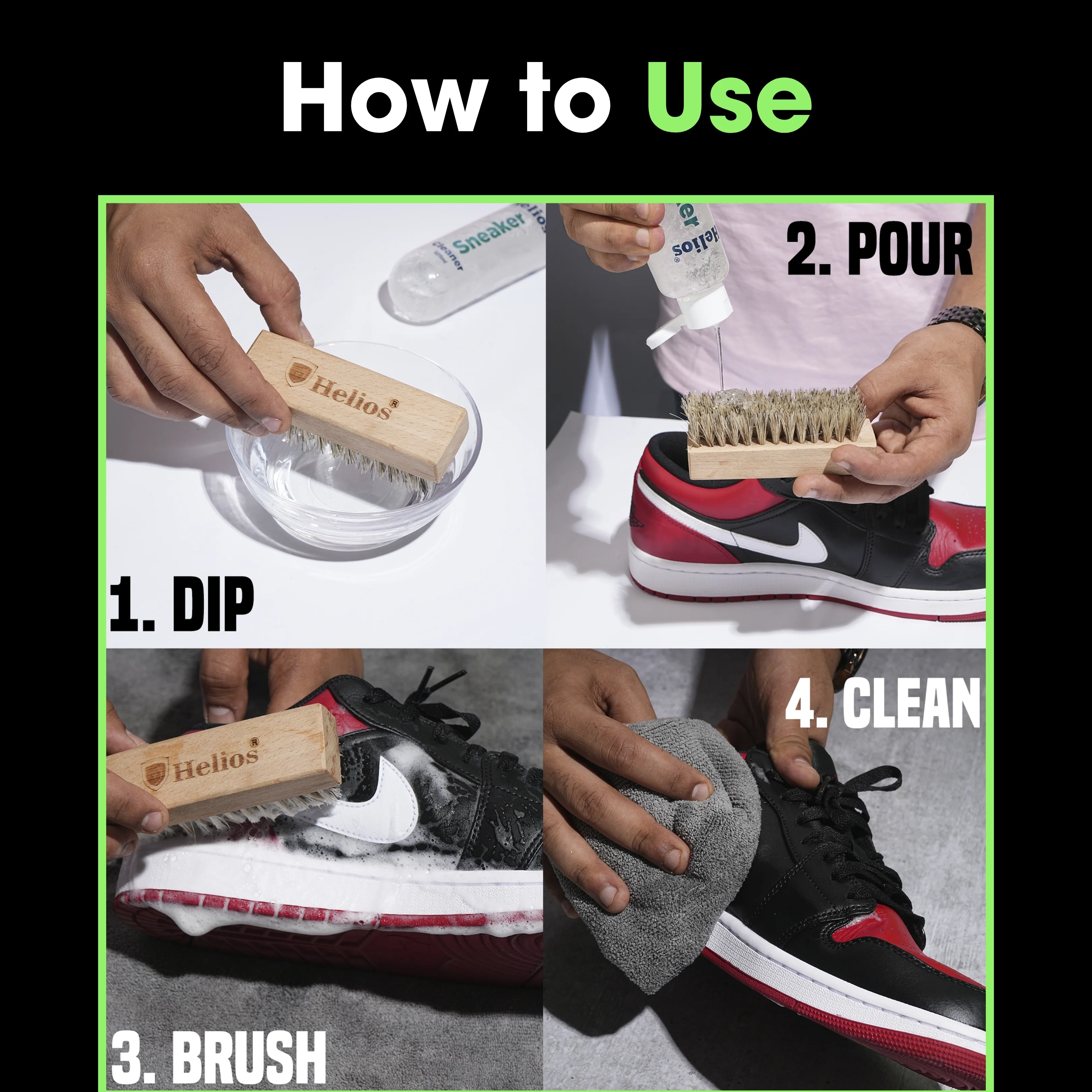 Helios Super Sneaker Cleaner & Shoe Whitener - Image 11